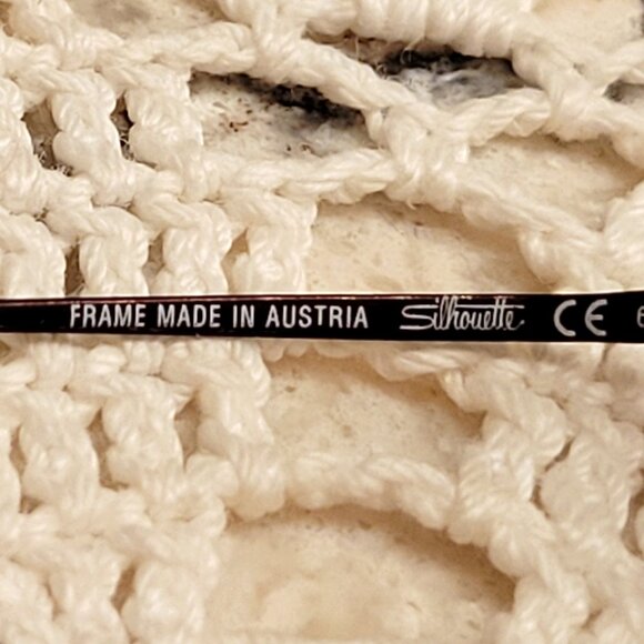 SILHOUETTE EYEGLASSES FRAMES 7581 40 6062 TITAN RIMLESS FLEX ARMS AUSTRIA & CASE - Picture 12 of 14